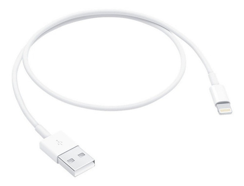 Apple Cable Cargador Lightning A Usb (0.5 M) Original