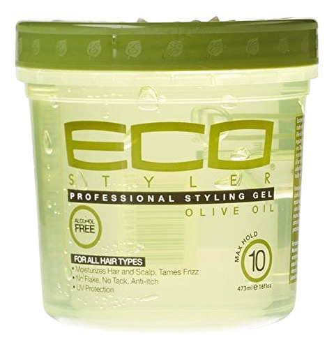Eco Style Professional Olive Oil Styling Gel - 16 Fl Oz