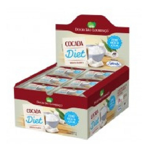 Cocada Diet Sao Lourenco Display 24x20g