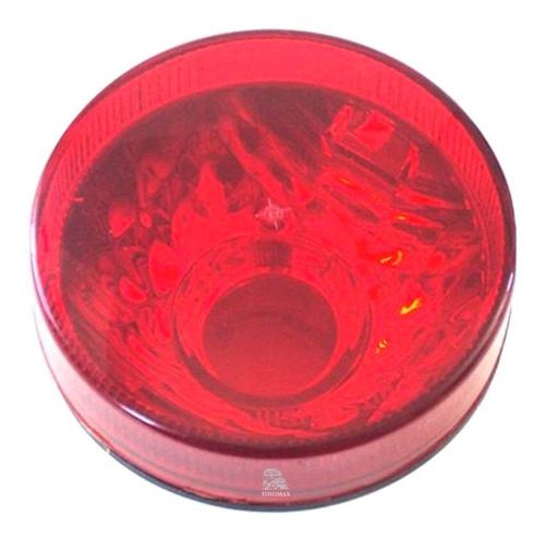 Lanterna Tr Redonda Vermelha Iam (acrilico) L200 / Pajero 