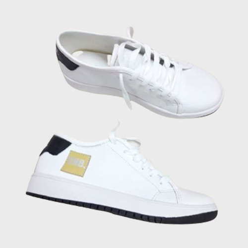 Imagen 1 de 3 de Zapatilla Corre Lola Baltra Cuero Blanco