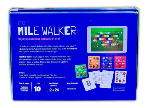 The Mile Walker Juego De Mesa Educativo En Inglés Empatía