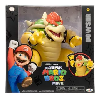 Super Mario Figura Articulada 7 Pulgada Bowser La Pelicula