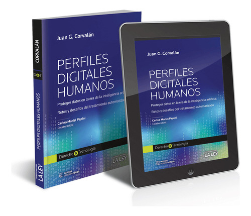 Perfiles Digitales Humanos de Juan Corvalán Vol. 1 Editorial La Ley Tapa Blanda Edición 1 en Español