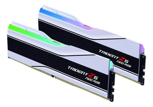 Memoria G.skill Trident Z5 Neo Ddr5 C30 de 64 GB, color plateado, 6000 MHz