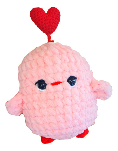 Pollito Tejido A Crochet Marca Amiiru