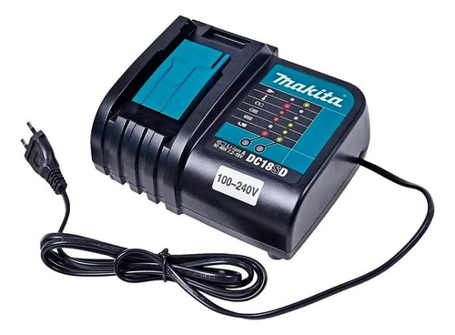 Combo 1 Carregador Bivolt + 1 Bateria 3.0ah Ml1830b - Makita