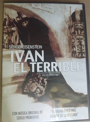 Dvd Película Iván El Terrible Parte1 Dir. Sergei Einsenstein