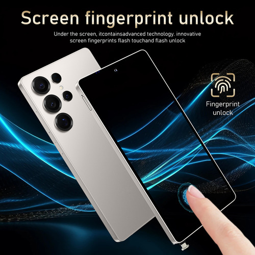 Smartphone 6.8 S25 Ultra-5g, 12 Gb+512 Gb, Android 12, 5800