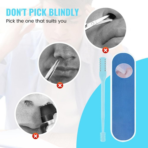 Cortapelos Nasal, Cortapelos De Doble Cara,12uds