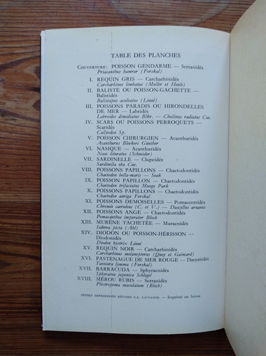 Poissons Des Mers Chaudes - Nicolas G. Wlandi (Usado)