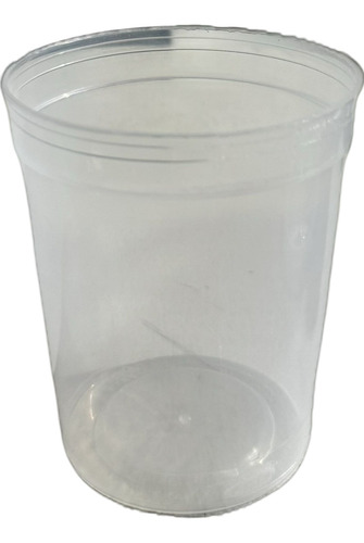 Envase Garvi Plástico Rígido 1 Litro Con Tapa Caja 180 Pzs