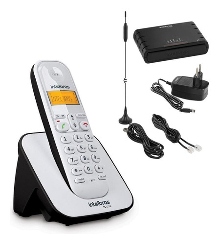 Kit Telefone Intelbas Com Interface Celular Desbloqueado 3g