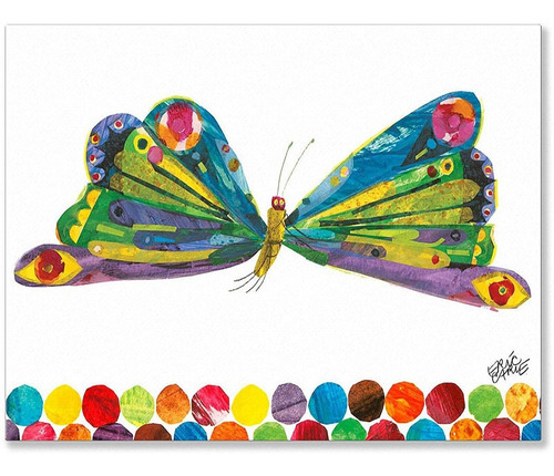 Oopsy Daisy - Fine Art Para Niños Mariposa De Eric Carle Ca