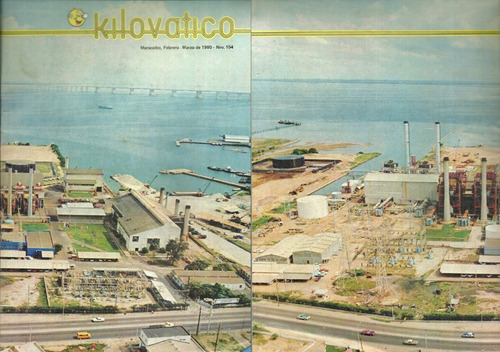 Libro Fisico Revista Kilovatico #154 Año 1980 Enelven