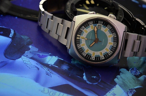 Girard Perregaux Deep Diver 300- Supercompressor Case - Raro