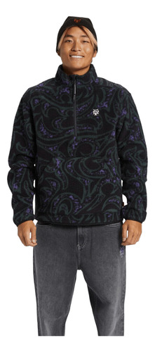 Buzo Canguro Quiksilver Mercury Sherpa