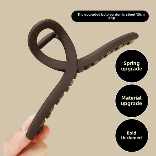 Women's Hair Claw Super Large Simple Hair Accessory Shark
