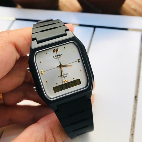 Relógio Casio Masculino Vintage Aw-48he-7avdf Anadigi + Nf