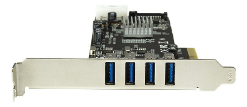 4 Puertos Pci Express (pcie) Superspeed ¿¿usb 3.0 Adaptador