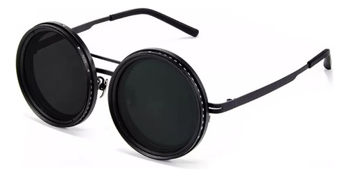 Gafas De Sol Polarizadas Circulares Ajustables Vintagemcd