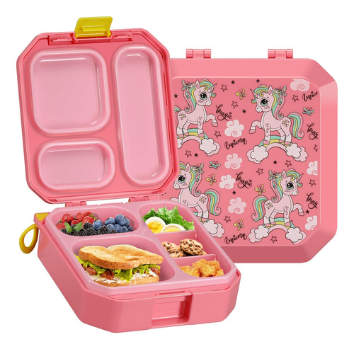 Itslife Lonchera Bento Para Ninos, De 3 A 5 Compartimentos A