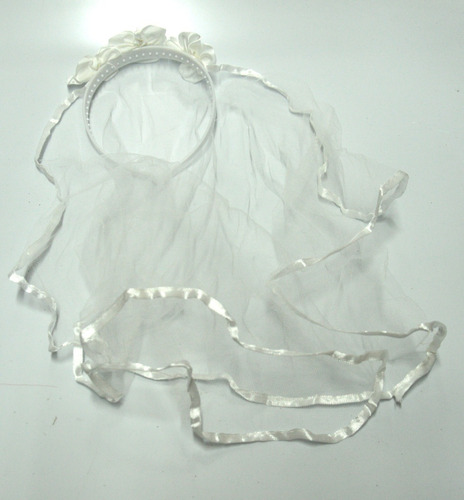 Imagem 1 de 4 de Arco Tiara Noiva Véu 30cm Simples Festa Junina (748)