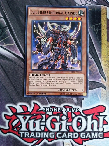 Evil Hero Infernal Gainer - Common      Bp03    