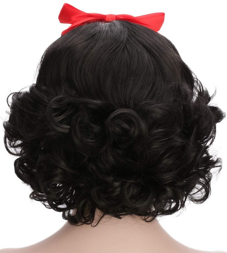 Peluca De Princesa Blanca Nieves Para Damas Envio Gratis
