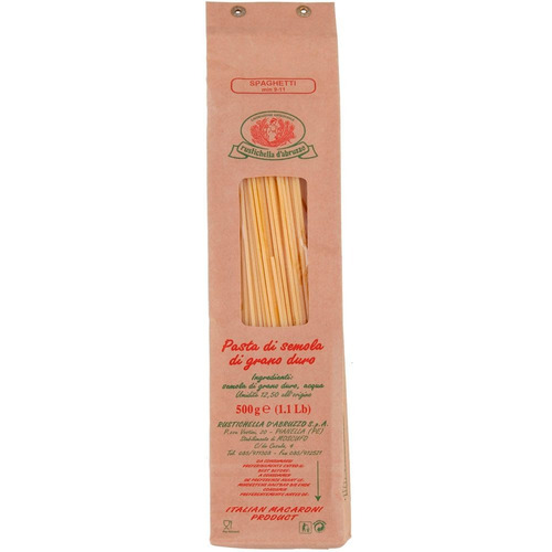 Imagem 1 de 1 de Macarrão Italiano Spaghetti Rustichella 500g