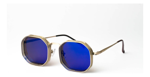 Lentes De Sol Cuadrado Estilo Retro Steampunk Marco De Metal