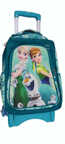 Morral Maleta Bolso Escolar Frozen Grande