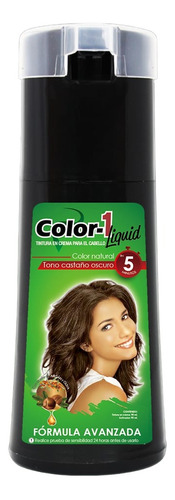 Tarro De Tinte Liquido Castaño 180 Ml - mL a $41850