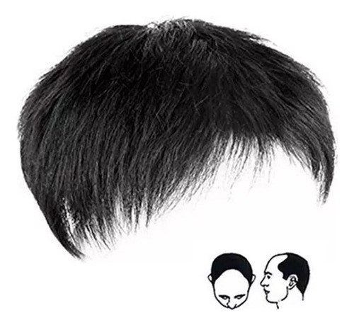 M Peluca Corta De Pelo De Hombre For Hombres Calvos. Nuevo