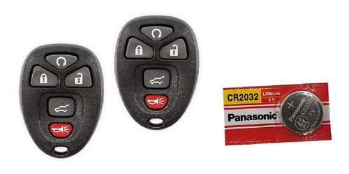 Paquete 2 Carcasas Control Buick Enclave 2008 - 2017