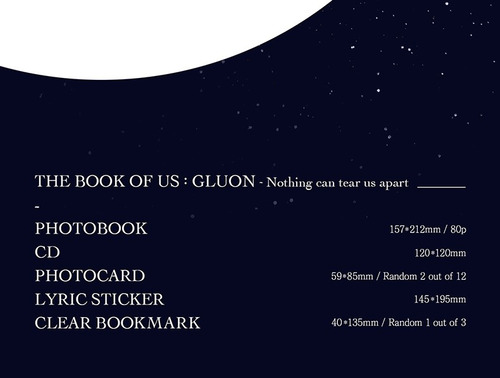 Day6 : Even Of Day - The Book Of Us : Gluon Album Kpop Nuevo