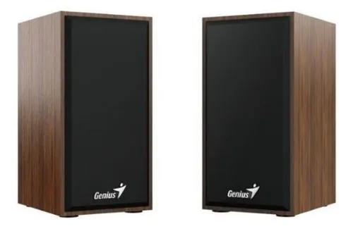 Parlante Genius Sp-hf-180 (madera) Usb 6w