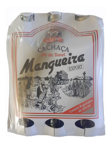 Cachaça Mangueira Pé De Tonel Kit Com 24 De 300 Ml Do Piauí