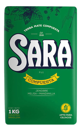 Yerba Sara 1 Kg Compuesta Suchina Sa