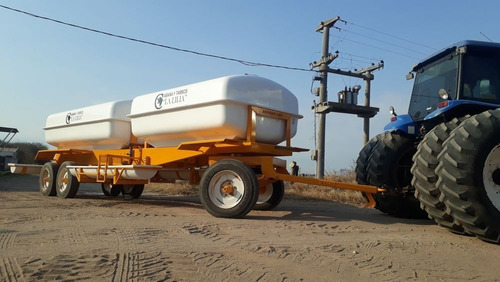 Acoplado Tanque Con Bebederos 8.000 Ltrs