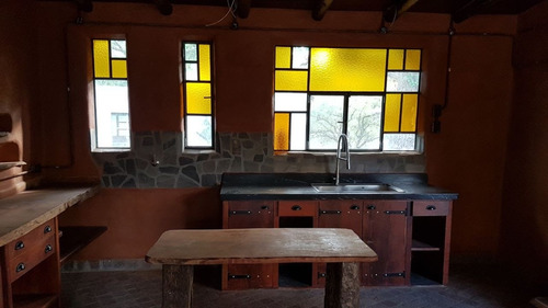 Venta Casa Unica Bioconstruccion Al Rio San Esteban Capilla Uritorco Cordoba Dueño !!!