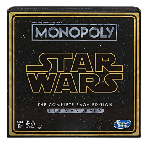 Monopoly Monopoly: Star Wars Juego De Mesa Completo Saga Mpy