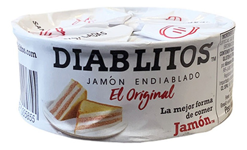 Diablitos Jamón Endiablado El Original De 54gr Pack De 2