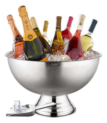 Glotime Cubo De Hielo Prémium Para Fiestas, Tina De Bebidas
