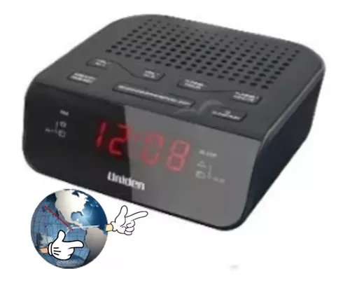 Radio reloj despertador Philco con alarma dual PAR1012BT-GR