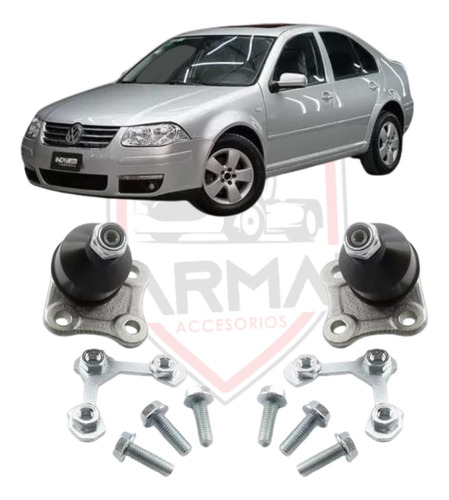 Kit X2 Rotulas De Suspensión Ambos Lados Volkswagen Bora