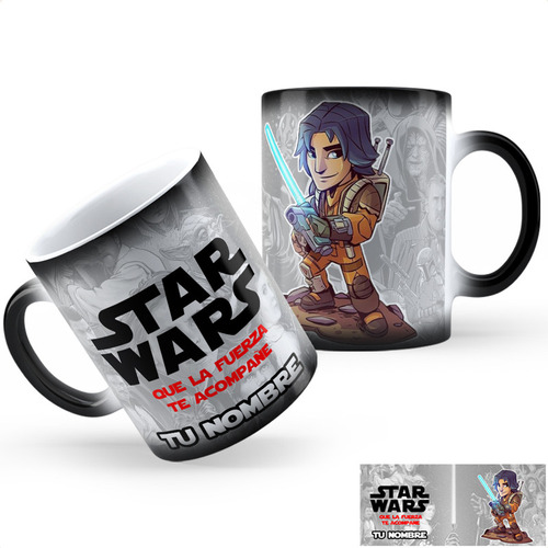 Taza Mágica Stars Wars Bd Calidad