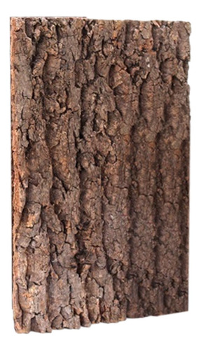 Fundo De De Cortiça Para Répteis, Fácil De 30cmx40cm
