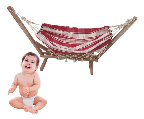Mini Rede Baby Bebê Para Berço Antialérgica +suporte 110 110