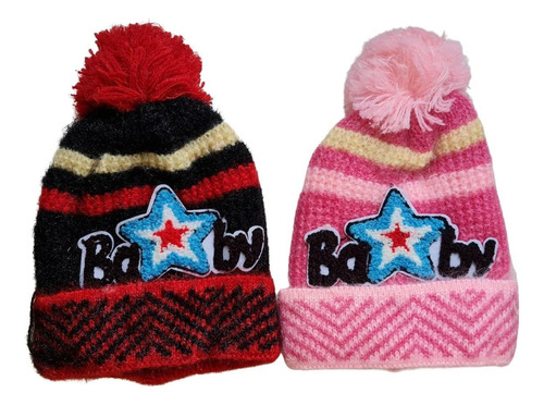 Kit 24 Toucas Gorro Infantil De Inverno Atacado